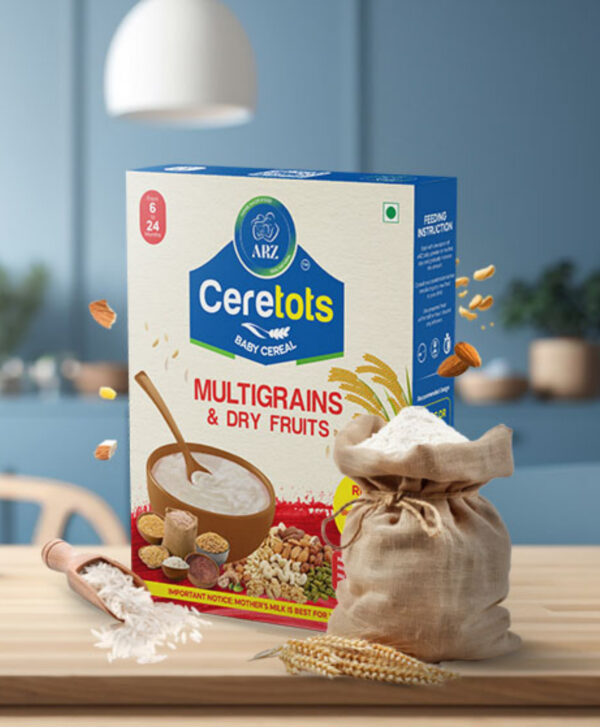 ARZ Ceretots Multigrains & Dry Fruits Baby Cereal 300g