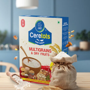 ARZ Ceretots Multigrains & Dry Fruits Baby Cereal | Ultimate Growth Booster | 300g | 6–24 Months