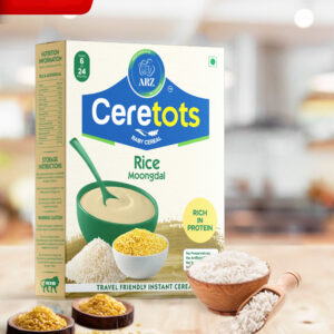 ARZ Ceretots Rice Moongdal Baby Cereal | 300g | 6–24 Months